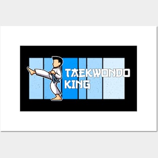 taekwondo king Posters and Art